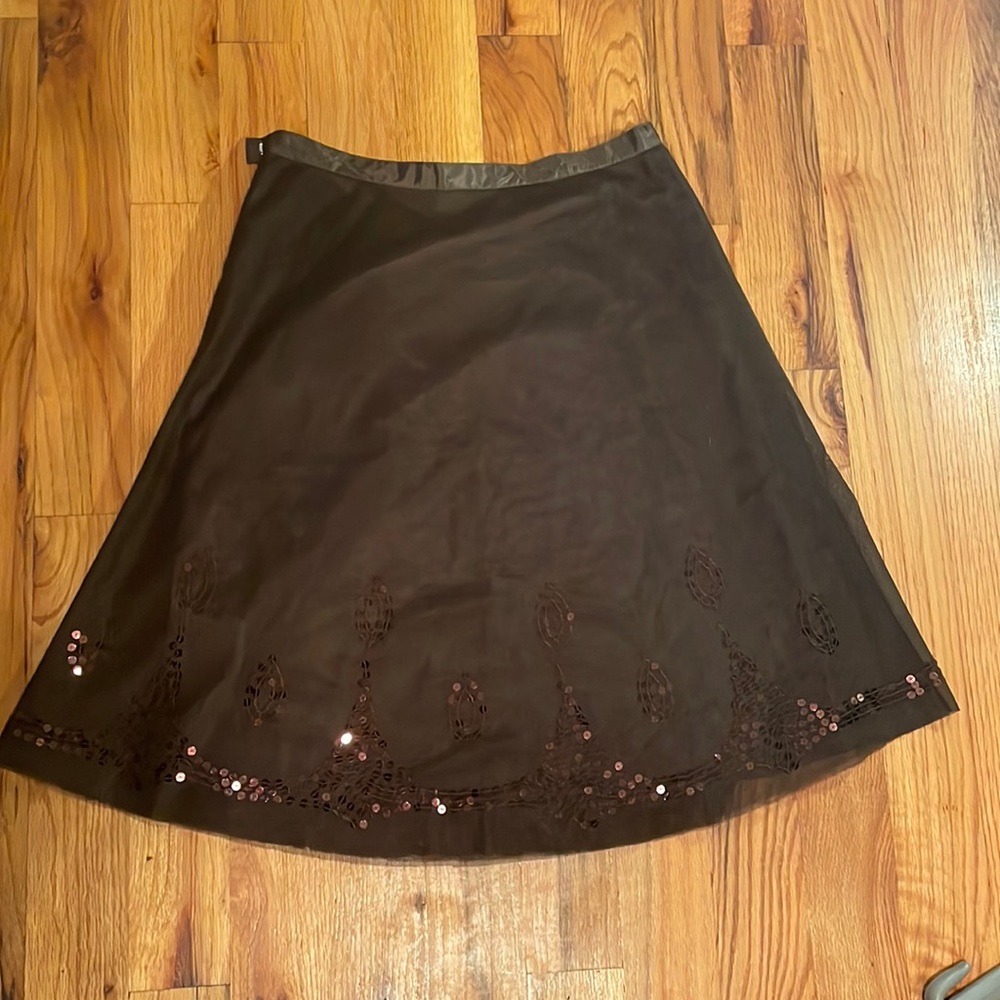 Old Navy Brown Knee Length Skirt!